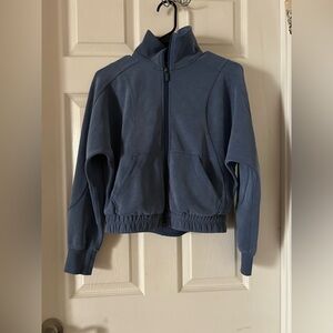 Blue Lululemon Scuba Full Zip